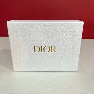 Dior Silver Quilted Mirror Compact and Dior Lipstick Gift set. Limited Edition